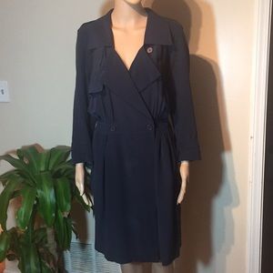 Lacoste navy blue dress